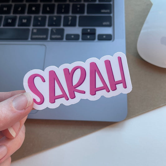 Personalized Name Sticker