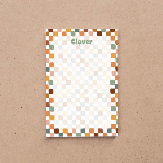 Checkers Notepad