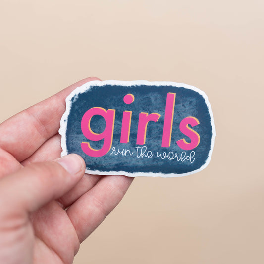 Girls Run the World Sticker