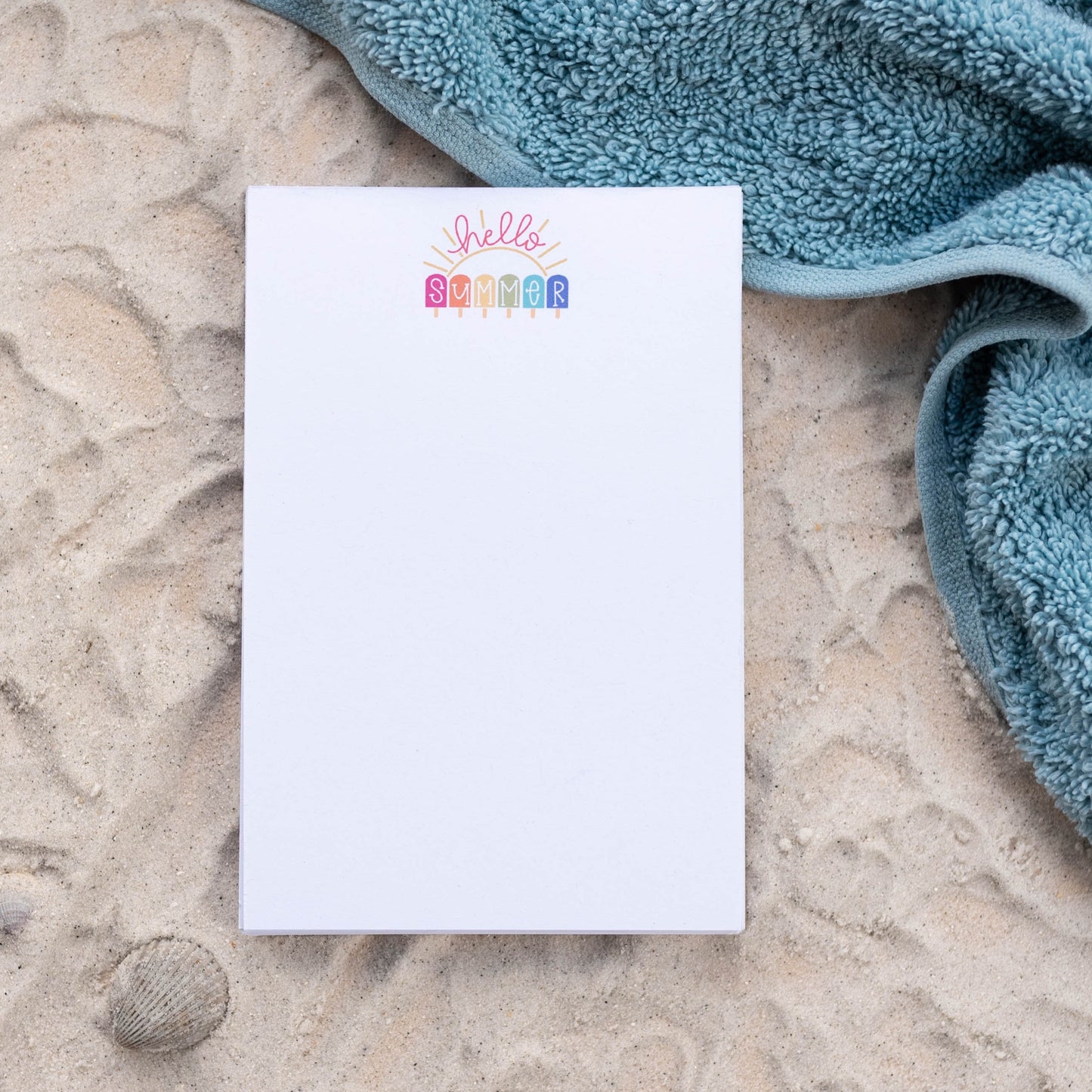 Hello Summer Notepad
